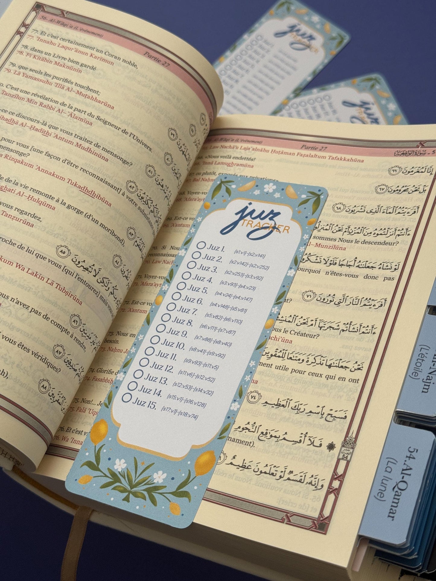 Marque page - Juz tracker
