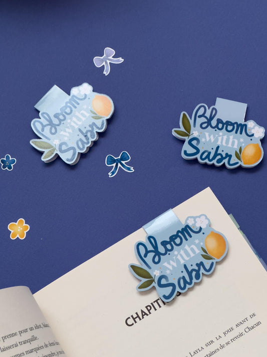 Marque-page magnétique - Bloom with sabr