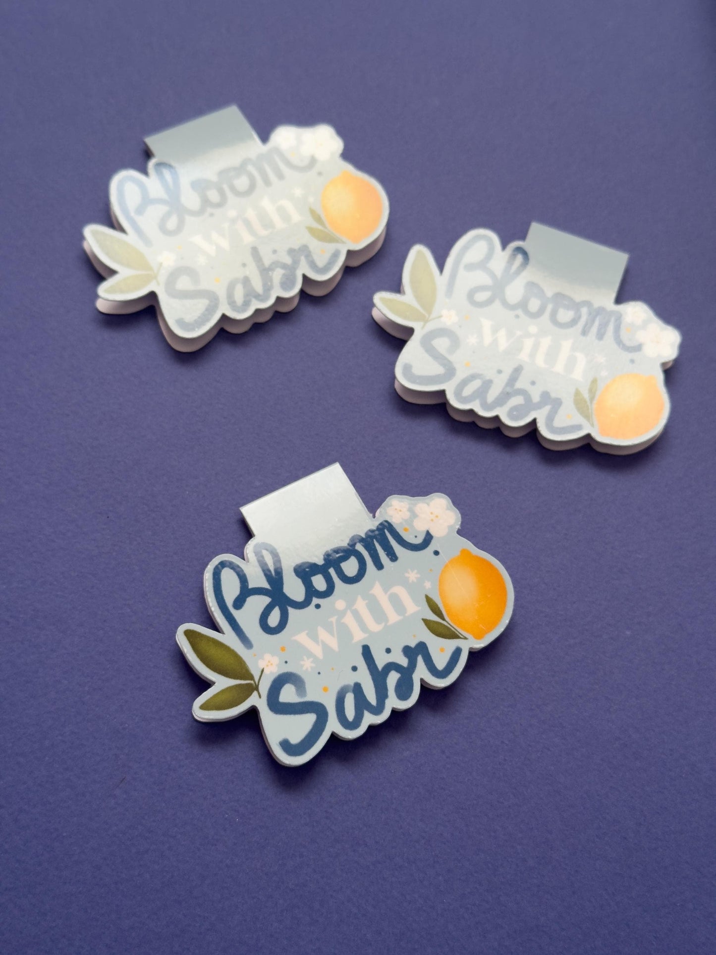 Marque-page magnétique - Bloom with sabr