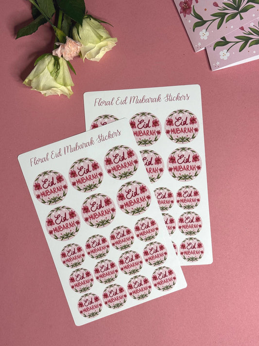 Planche de stickers - Eid mubarak - Lily in bloom