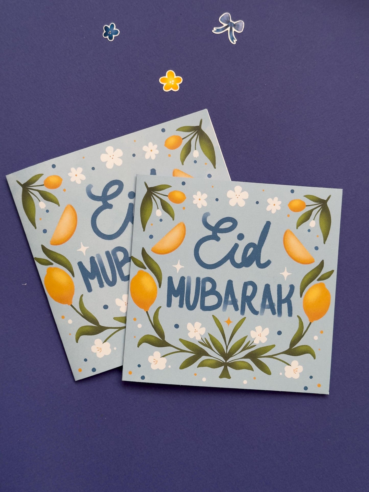Carte de voeux - Eid Mubarak - Lemon Bloom