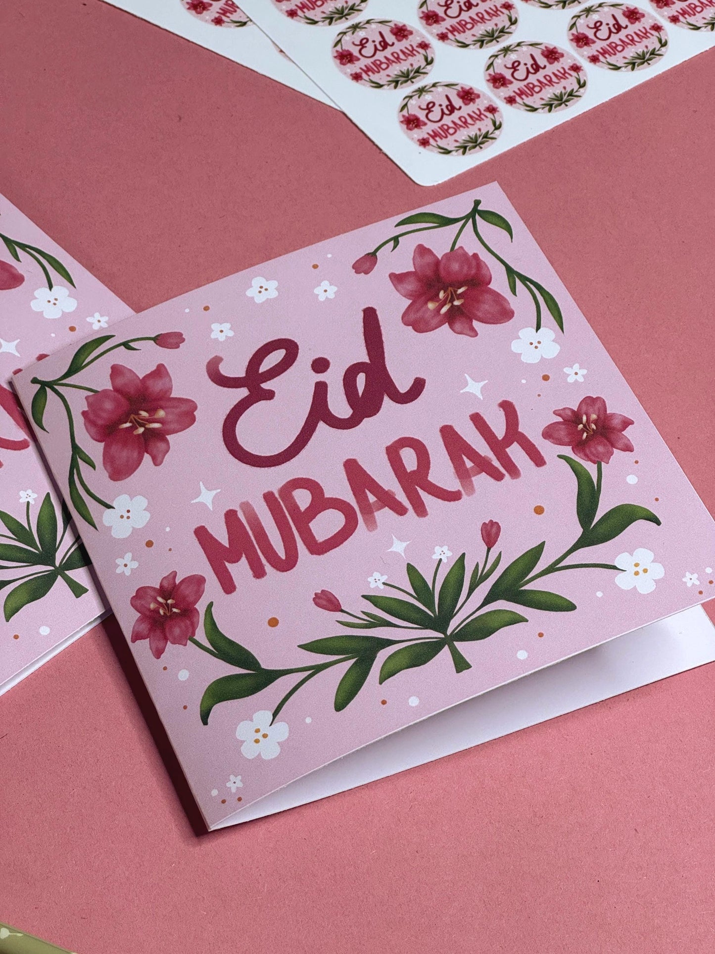 Carte de voeux - Eid Mubarak - Lily in Bloom
